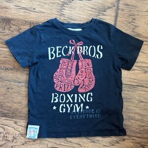 Black Boxing Gym Graphic T-Shirt